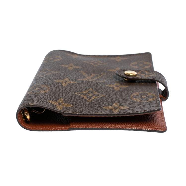 مملوكة مسبقًا Louis Vuitton Monogram Canvas Small Ring Agenda Cover