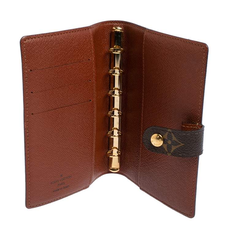مملوكة مسبقًا Louis Vuitton Monogram Canvas Small Ring Agenda Cover