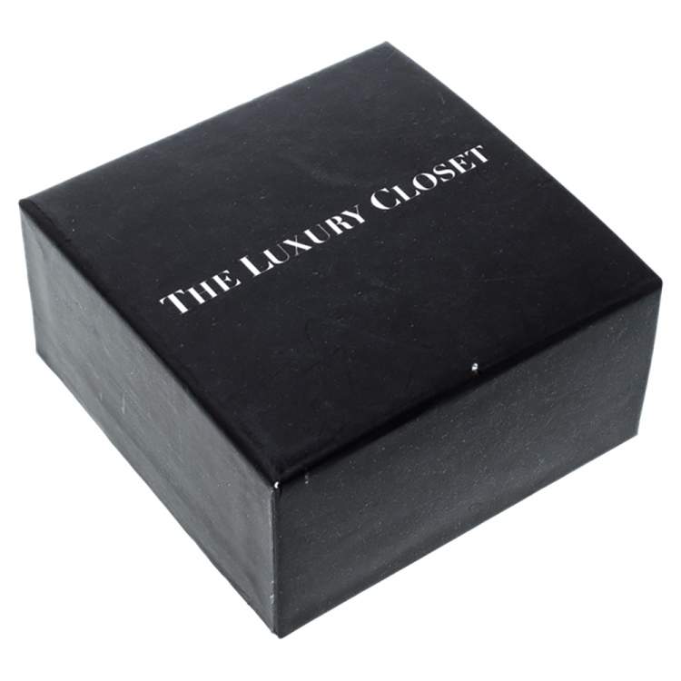 Pre Owned Louis Vuitton Sapphire Epi Leather Keep It Twice Bracelet