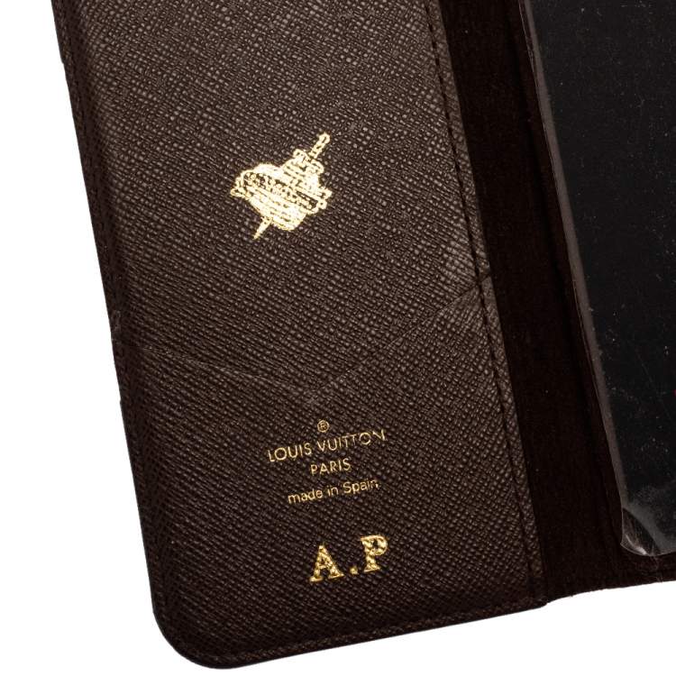 Pre Owned Louis Vuitton Monogram Canvas iPhone X Folio Case