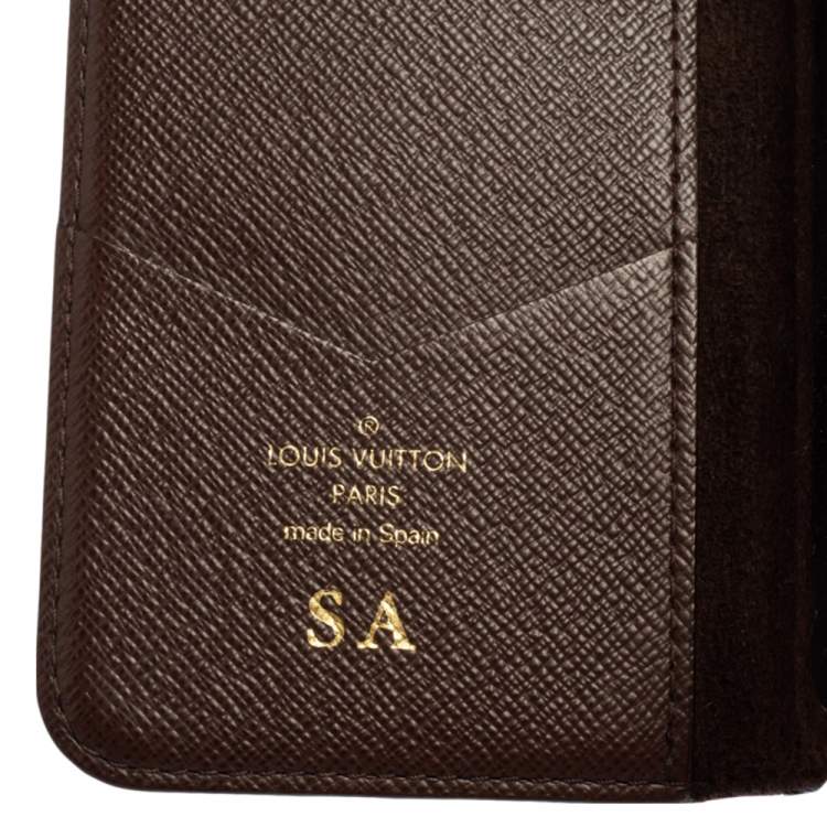 Pre Owned Louis Vuitton Monogram Canvas iPhone X Folio Case