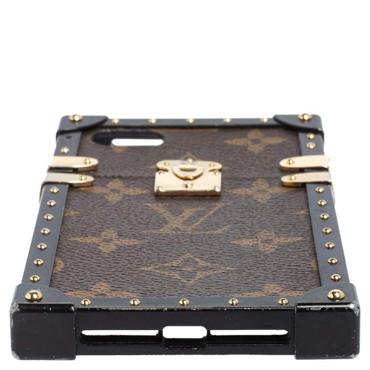 Pre Owned Louis Vuitton Monogram Canvas Eye Trunk iPhone 7 Case