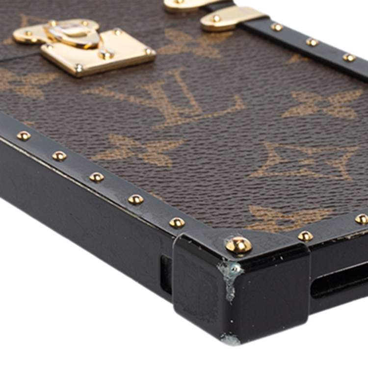 Pre Owned Louis Vuitton Monogram Canvas Eye Trunk iPhone 7 Case