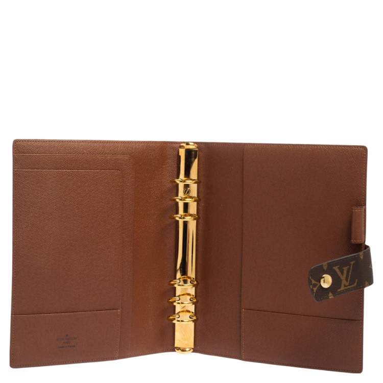مملوكة مسبقًا Louis Vuitton Monogram Canvas Large Ring Agenda Cover