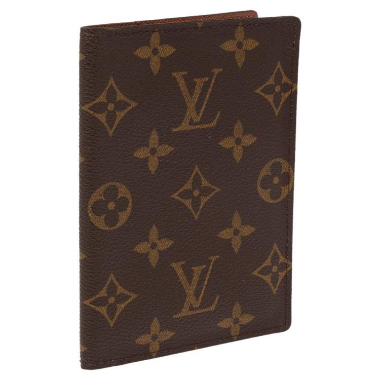Pre Owned Louis Vuitton Monogram Canvas Passport Cover