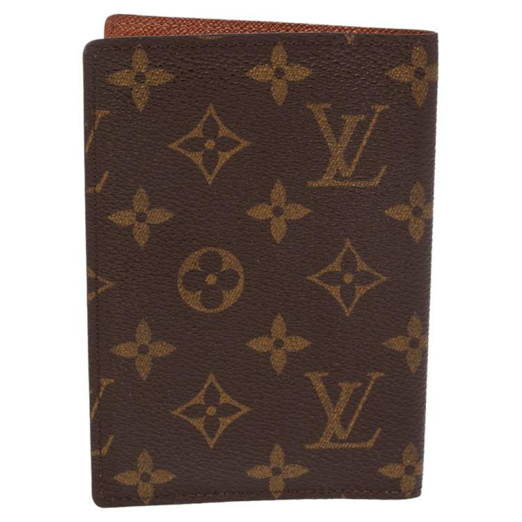 Pre Owned Louis Vuitton Monogram Canvas Passport Cover