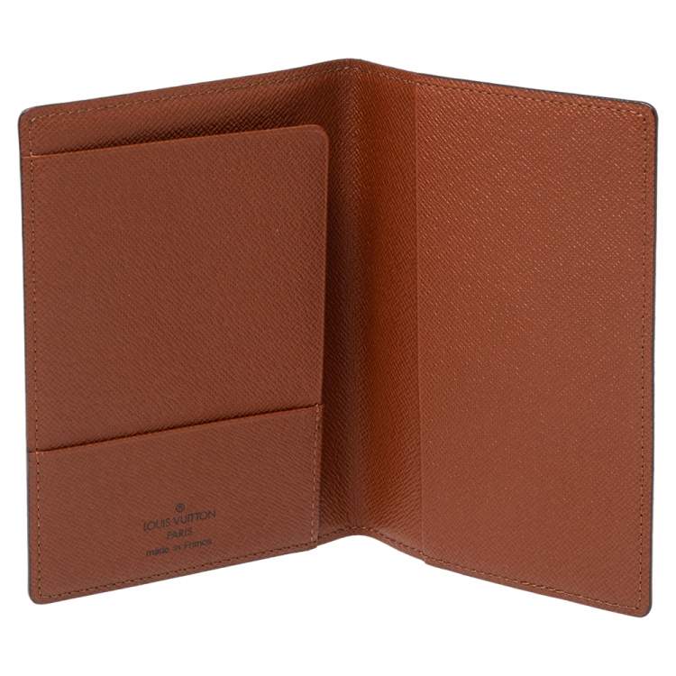 Pre Owned Louis Vuitton Monogram Canvas Passport Cover