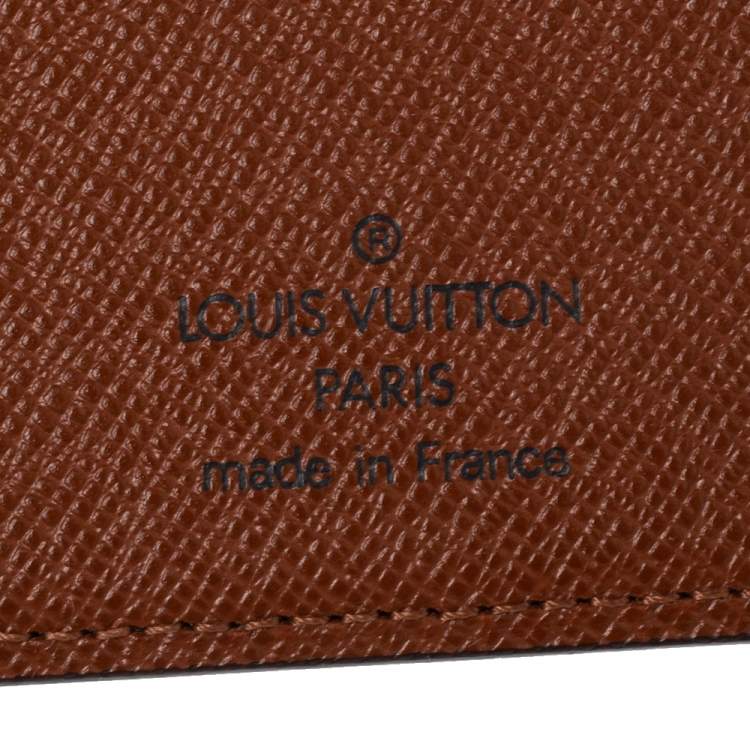 Pre Owned Louis Vuitton Monogram Canvas Passport Cover