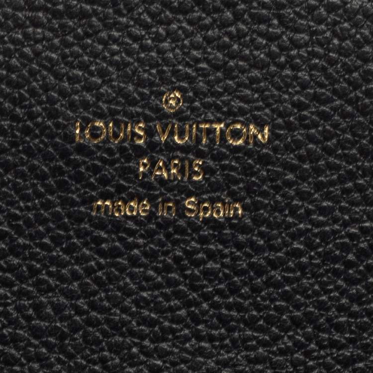 Pre Owned Louis Vuitton Bleu Infini Monogram Empreinte Leather Phone Case 