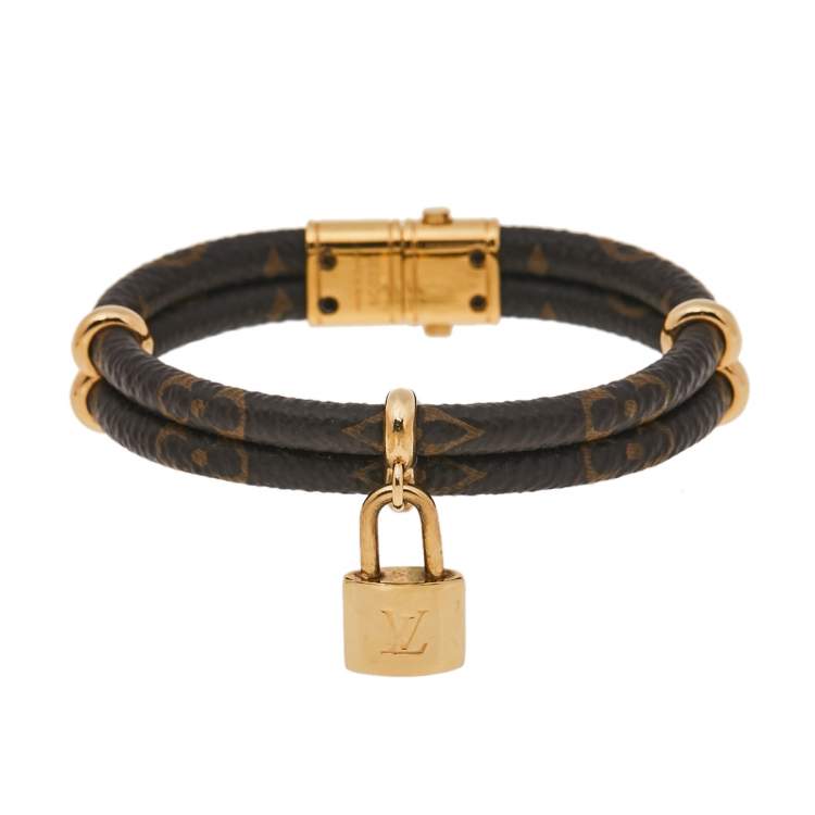 Louis Vuitton Sign It Bracelet, Brown
