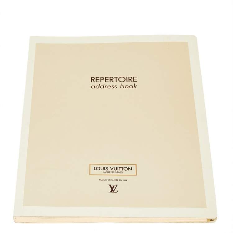 Pre Owned Louis Vuitton Cipango Gold Epi Leather Desk Agenda Cover