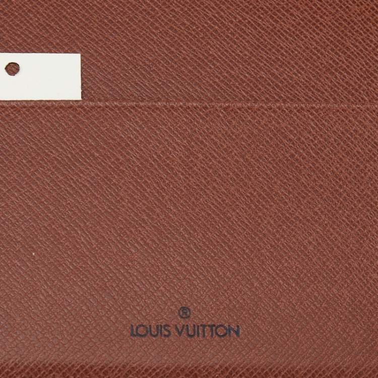 Pre Owned Louis Vuitton Cipango Gold Epi Leather Desk Agenda Cover