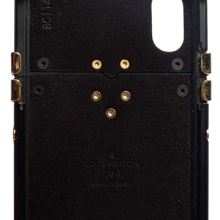 Pre Owned Louis Vuitton Reverse Monogram Eye-Trunk iPhone X Case 