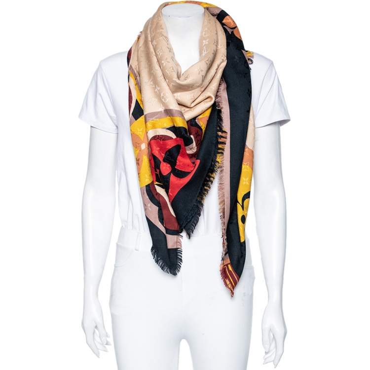 Branded Silk Hijab Louis Vuitton