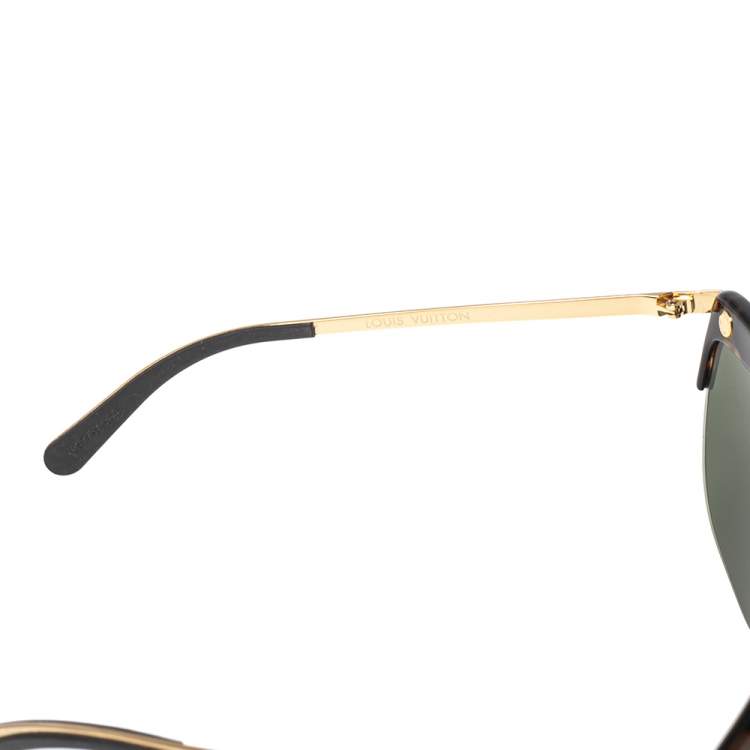 Pre Owned Louis Vuitton Tortoise Shell Easy Rider Wayfarer Sunglasses