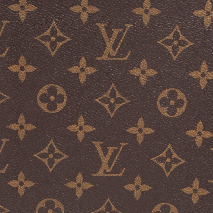 Pre Owned Louis Vuitton Brown Monogram Canvas Foldable iPad Case