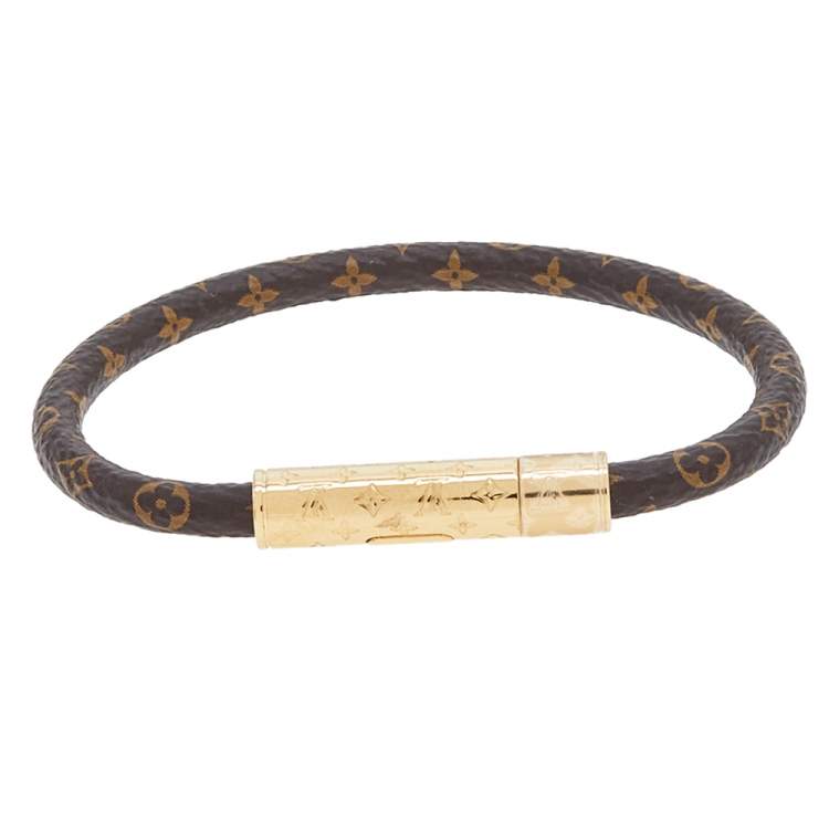 Louis Vuitton Keep It Double Leather Bracelet