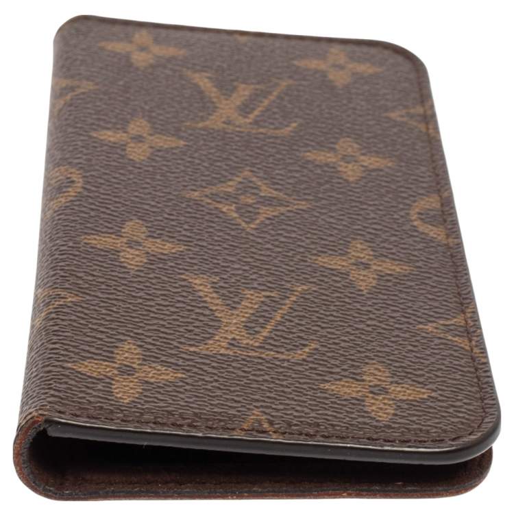 Pre Owned Louis Vuitton Monogram Canvas iPhone X/XS Folio