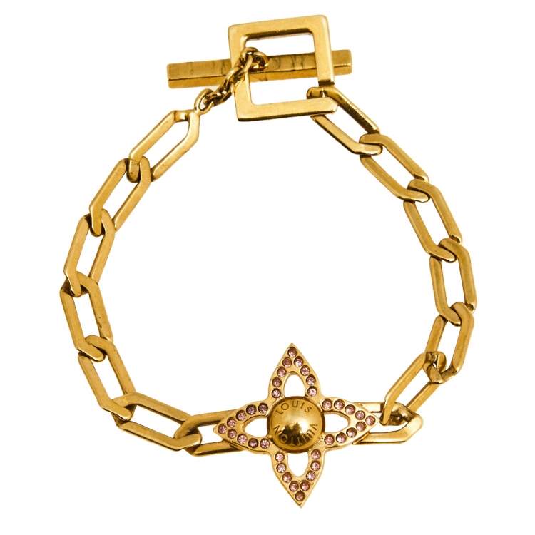 Louis Vuitton 18k White Gold and Diamond Idylle Blossom Twist Bracelet -  Yoogi's Closet