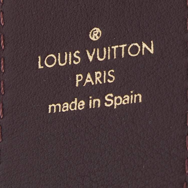 Pre Owned Louis Vuitton Green Python Strap Shoulder Bag Strap