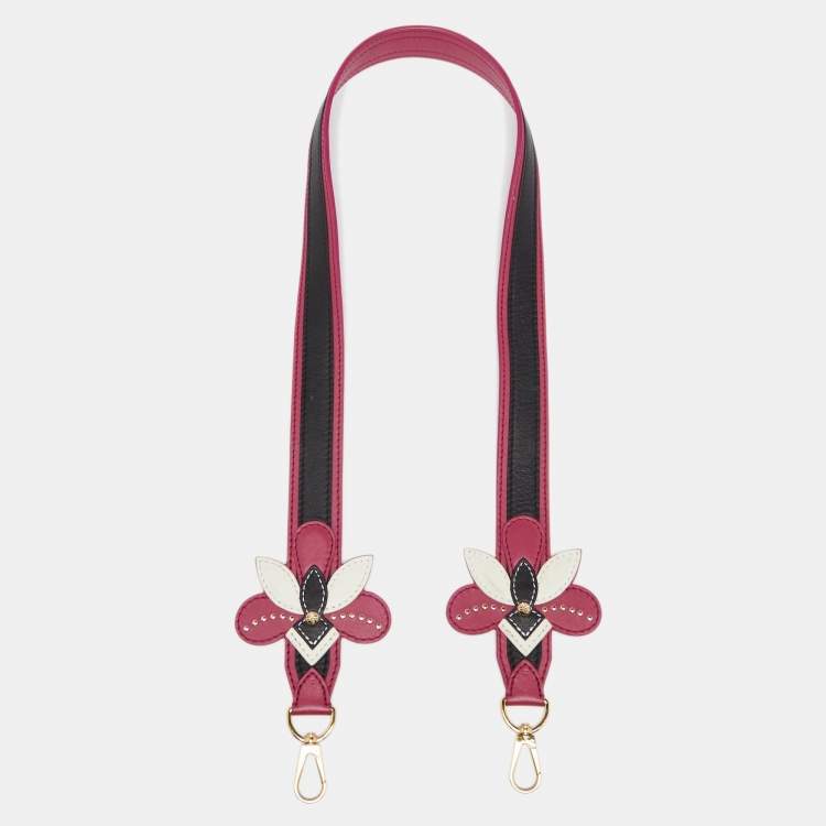 Pre Owned Louis Vuitton Multicolor Leather Embellished Shoulder Strap