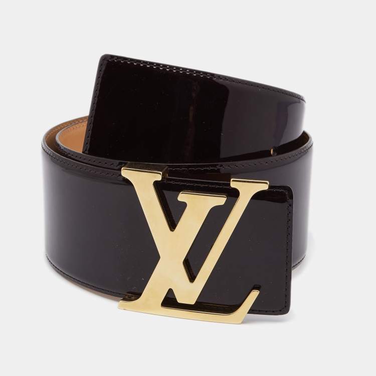 Louis Vuitton Gold Leather LV Initiales Belt 75CM Louis Vuitton
