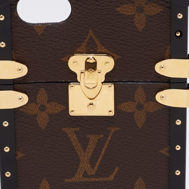 Pre Owned Louis Vuitton Monogram Canvas Eye Trunk iPhone 7 Case