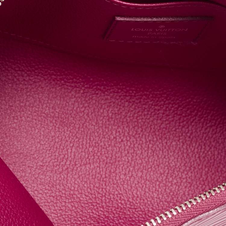 Louis Vuitton Fuchsia Epi Leather Cosmetic Pouch Louis Vuitton