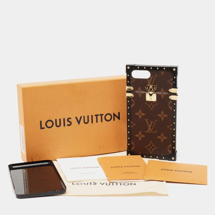 Pre Owned Louis Vuitton Monogram Canvas Eye Trunk iPhone 7 Plus Case