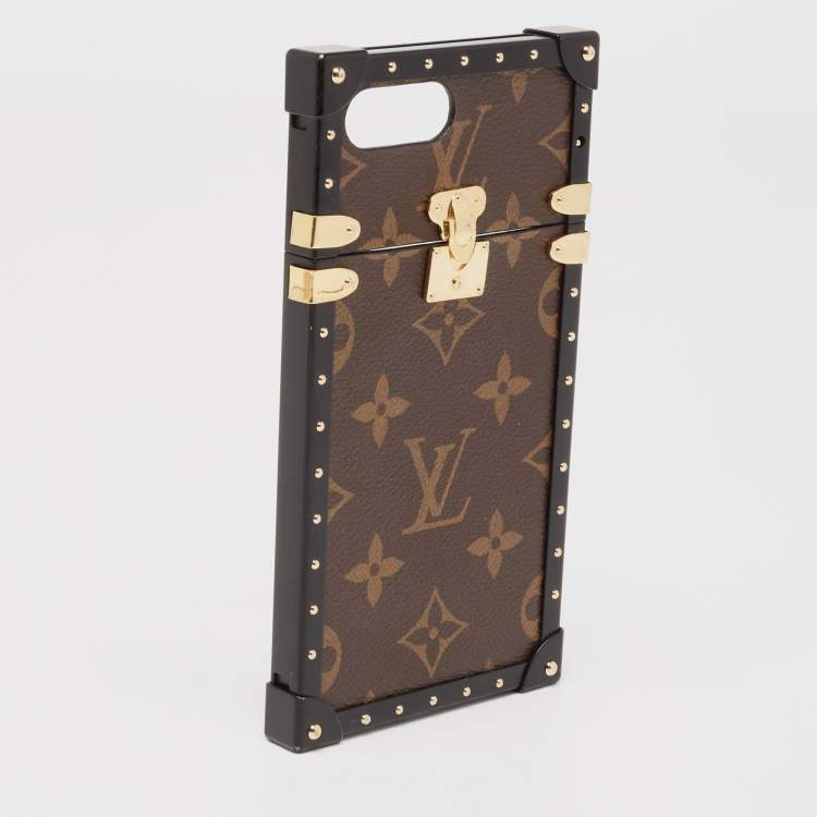 Pre Owned Louis Vuitton Monogram Canvas Eye Trunk iPhone 7 Plus Case