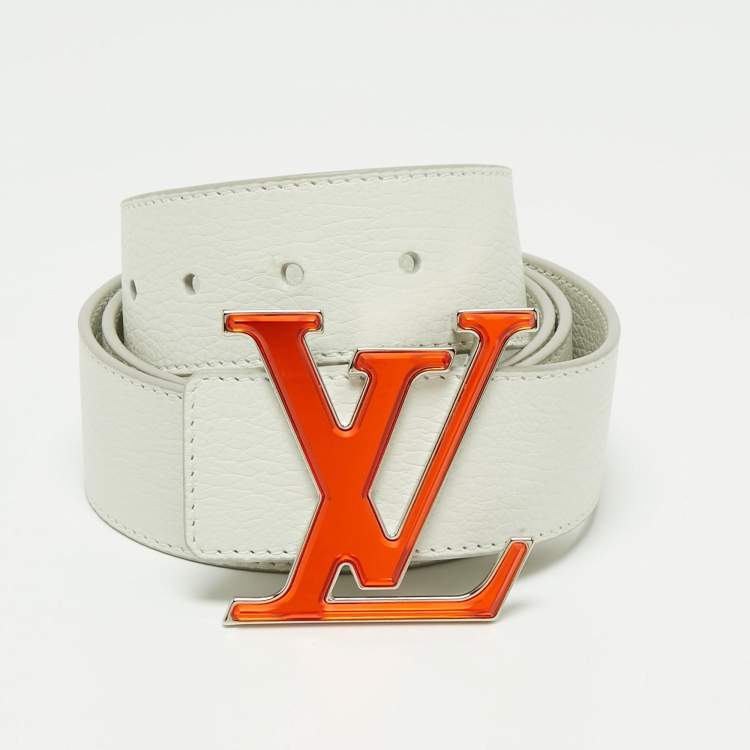 Louis Vuitton, Accessories, White Luis Vuitton Belt For Sale