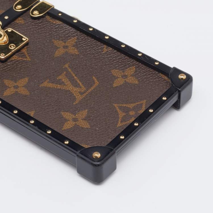 Pre Owned Louis Vuitton Monogram Canvas Eye Trunk iPhone X Case