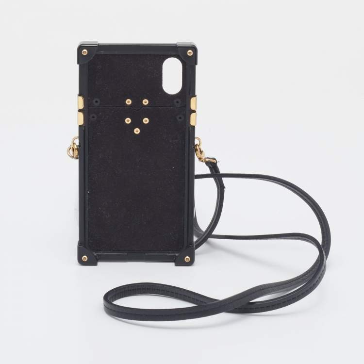Pre Owned Louis Vuitton Monogram Canvas Eye Trunk iPhone X Case