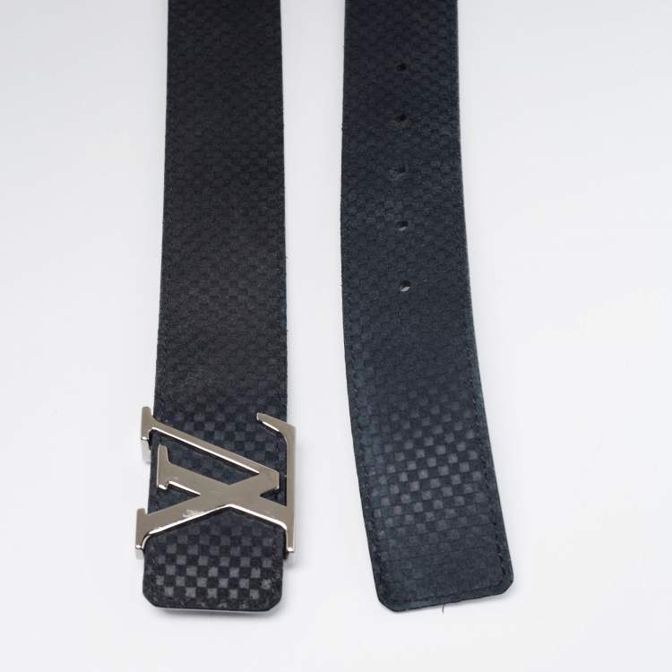 Louis Vuitton LV Initiales Mini Damier Leather Belt
