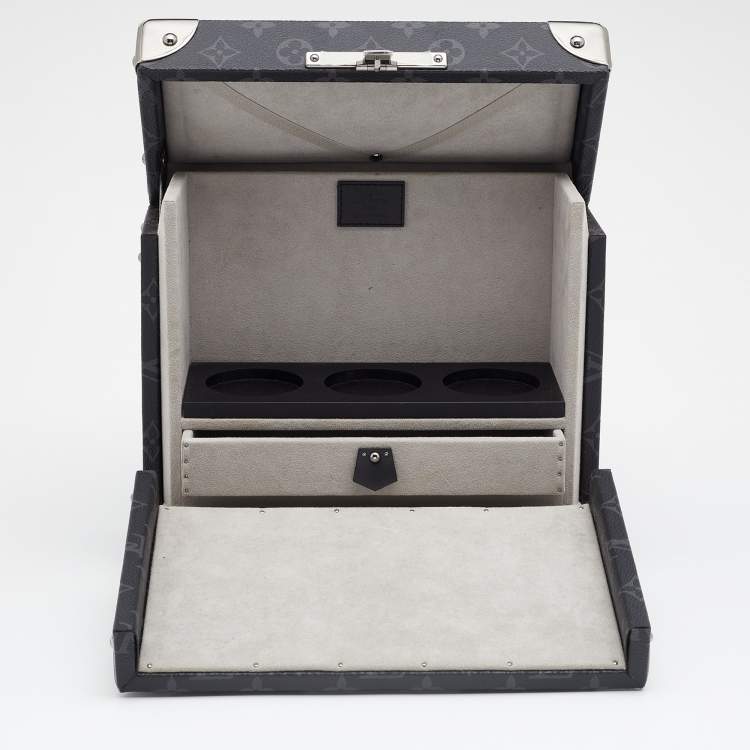 Pre Owned Louis Vuitton Black Monogram Canvas Boite Flacons Fragrance Box