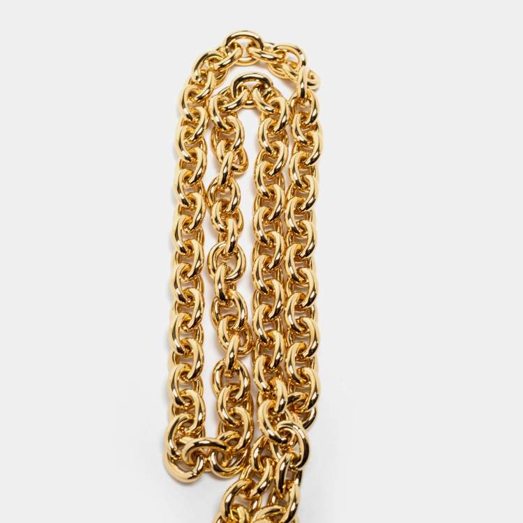 Louis Vuitton Gold Tone Chain Link Shoulder Bag Strap Louis Vuitton | The  Luxury Closet