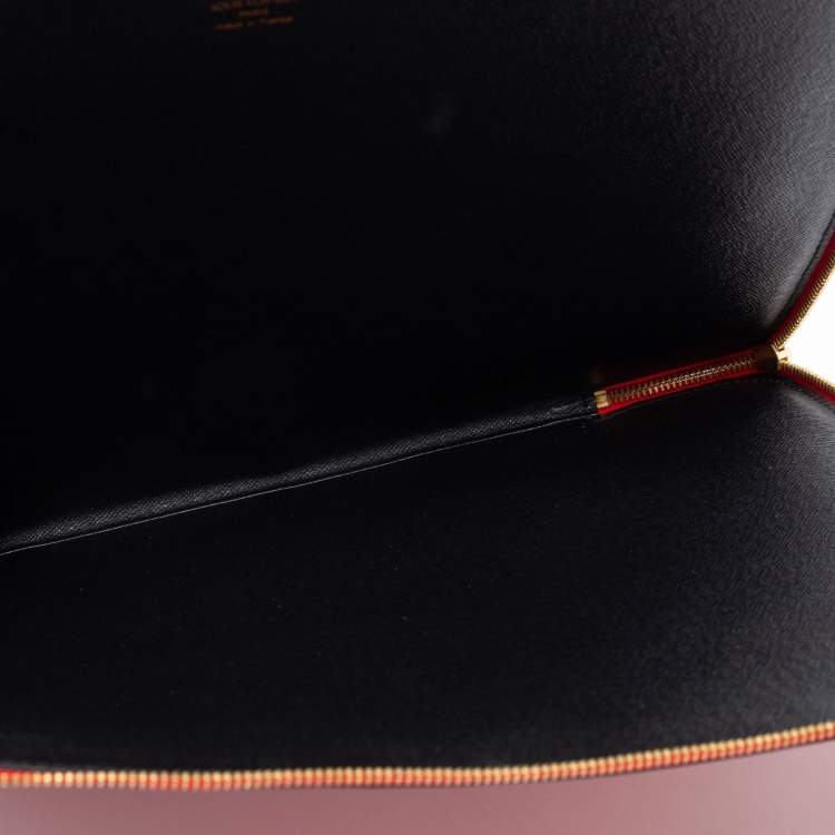 Louis Vuitton Red Epi Leather Poche Documents Portfolio Case Louis Vuitton