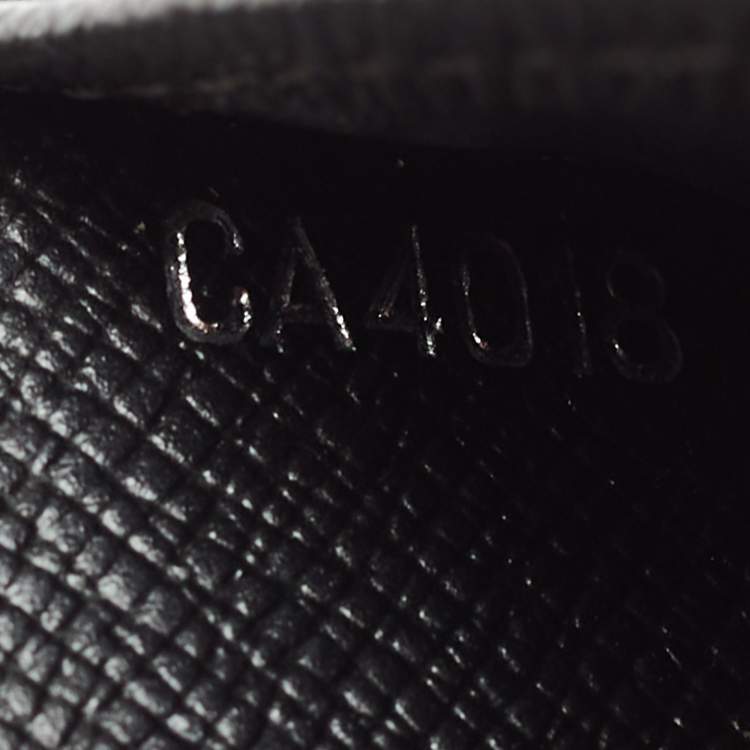 Pre Owned Louis Vuitton Black Epi Leather Small Ring Agenda Cover 