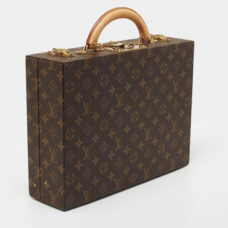 Pre Owned Louis Vuitton Monogram Canvas  Jewelry Case