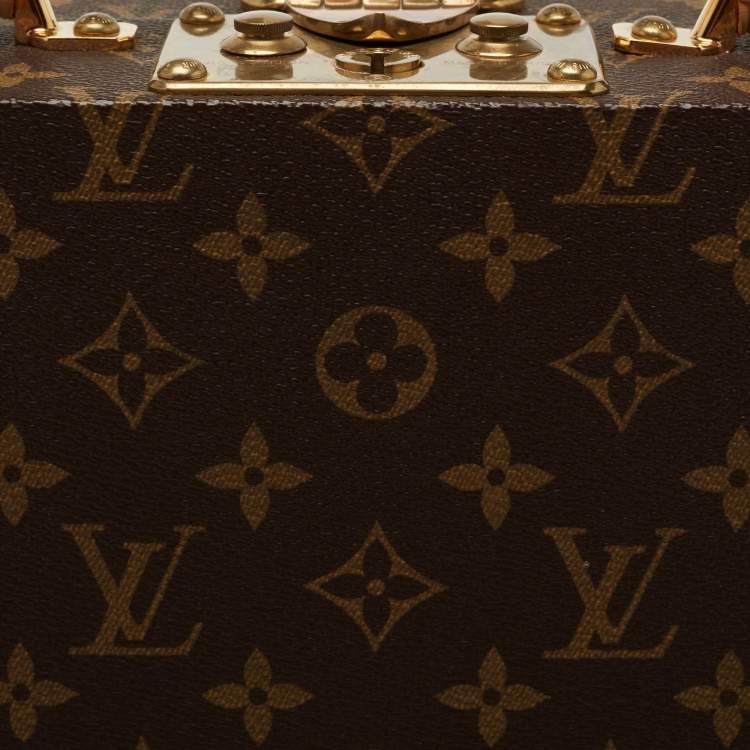Pre Owned Louis Vuitton Monogram Canvas  Jewelry Case
