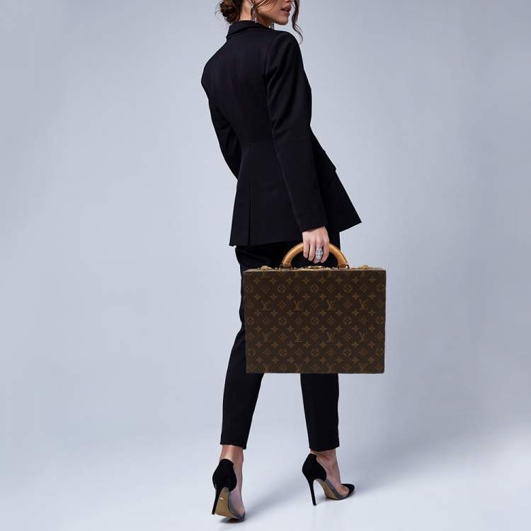 Pre Owned Louis Vuitton Monogram Canvas  Jewelry Case