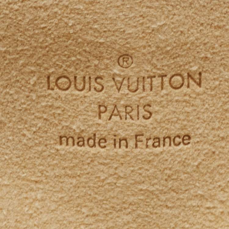 Pre Owned Louis Vuitton Damier AzurTrousse Bijoux Pliable Pouch