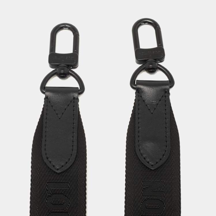 Loui Vuitton Black Monogram Trio Messenger Shoulder Bag Strap