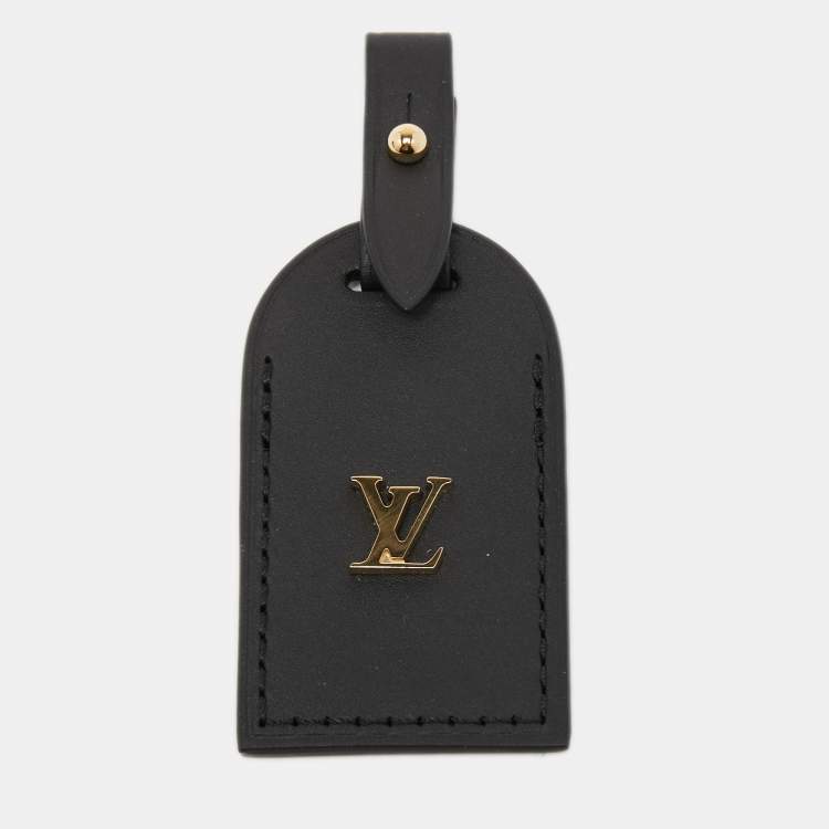 Louis Vuitton, Accessories, Louis Vuitton Small Black Luggage Tag