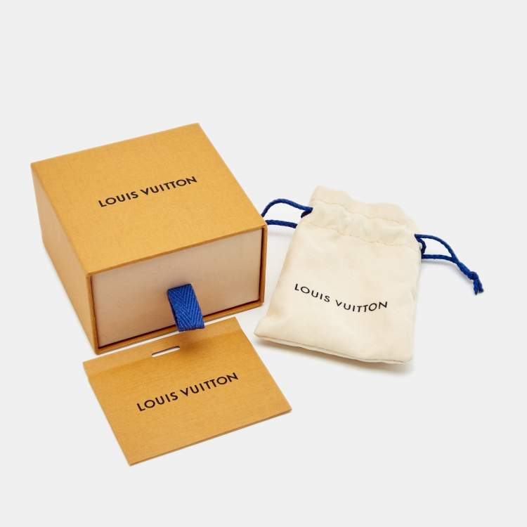 Pre Owned Louis Vuitton Filigram Gold Tone Bracelet M