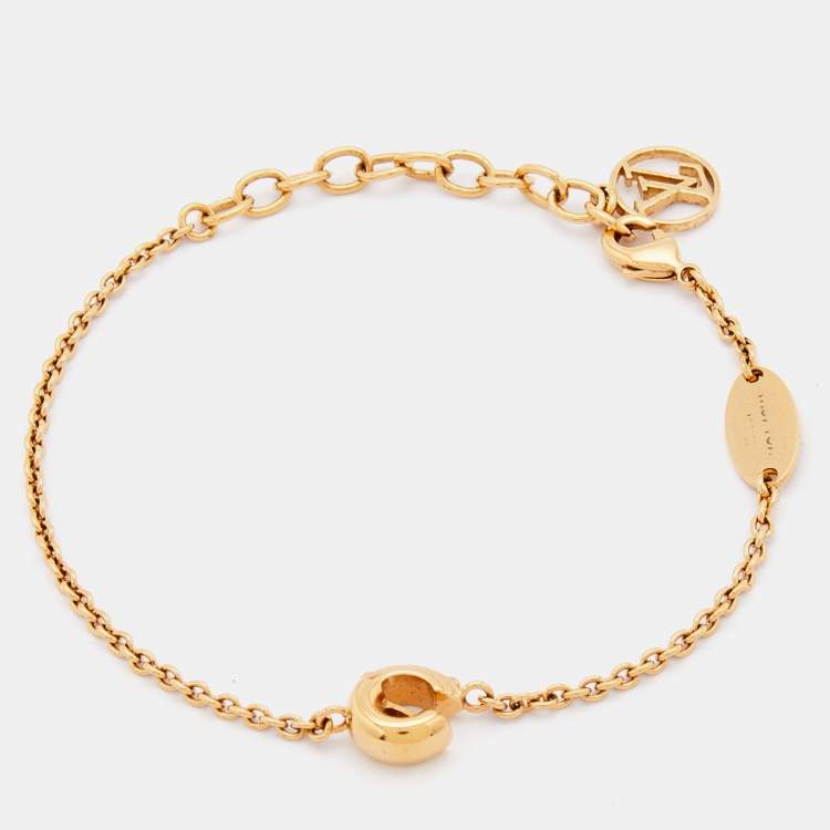 Louis Vuitton Say Yes Bracelet - Gold-Tone Metal Wrap, Bracelets -  LOU568714