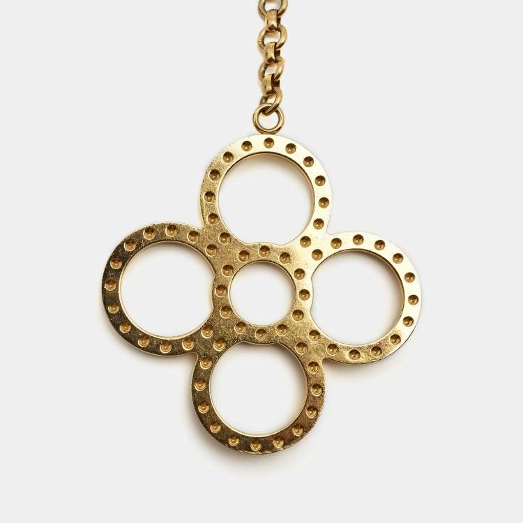 Pre Owned Louis Vuitton Tapage Three Tone Metal Bag Charm