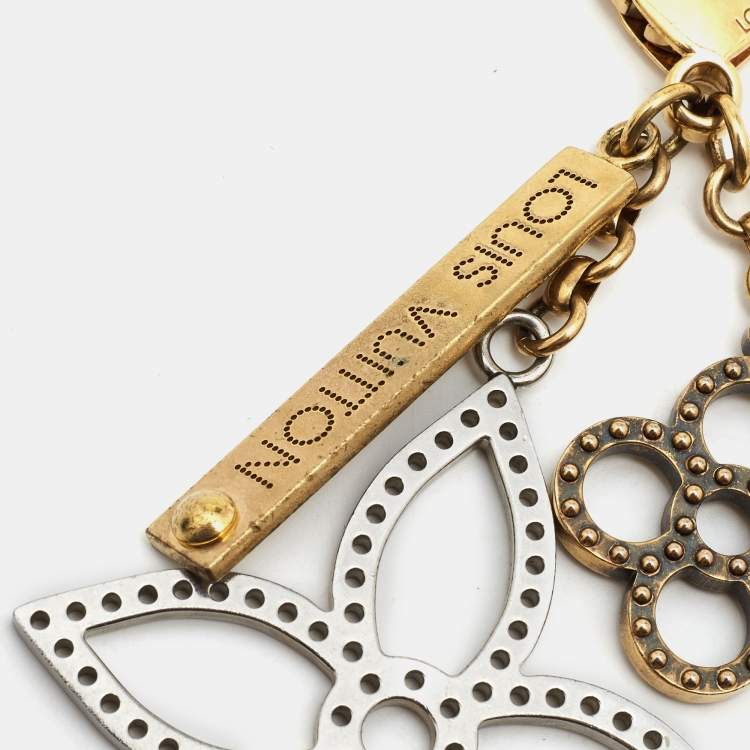 Pre Owned Louis Vuitton Tapage Three Tone Metal Bag Charm