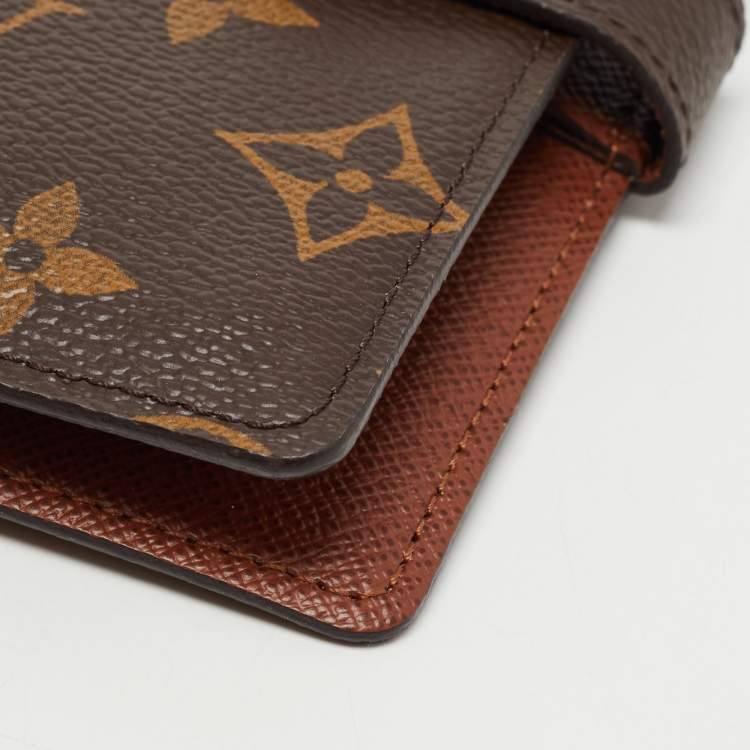 Pre Owned Louis Vuitton Monogram Canvas Small Ring Agenda PM Cover