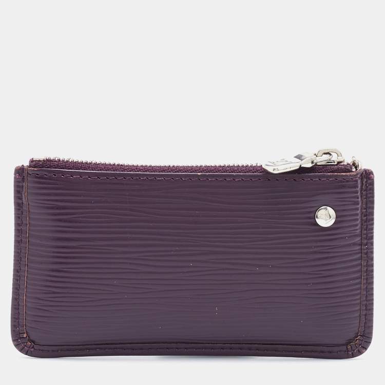 Pre Owned Louis Vuitton Cassis Epi Leather Key Pouch